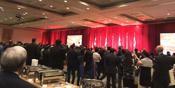 中国驻温哥华总领事馆国庆69周年招待会
