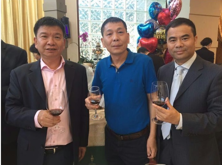 陈少宏会长与贵宾合影